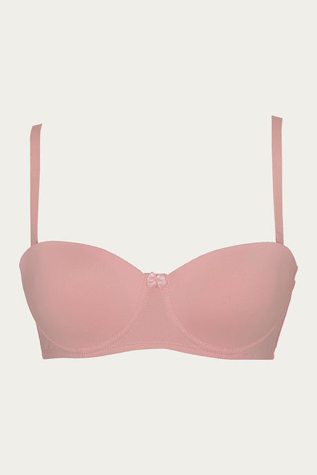 

Zivame Beautiful Basics Wired Strapless Bra Pink, Pinks