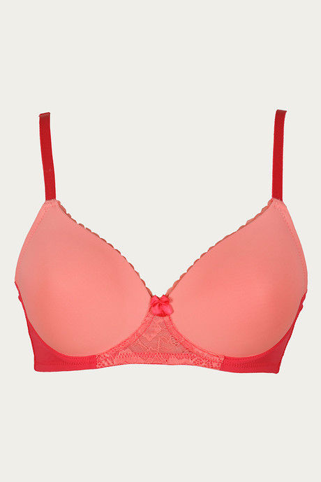

Zivame Lightly Padded Wirefree T Shirt Bra Pink, Pinks