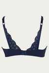 Zivame Beautiful Basics Padded Non Wired 3/4Th Coverage T-Shirt Bra - Sargasso Sea — thumbnail 6
