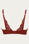 Zivame Beautiful Basics Padded Non Wired 3/4Th Coverage T-Shirt Bra - Sundried Tomato — thumbnail 6