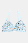 Zivame Padded Non Wired 3/4th Coverage T-Shirt Bra - Daisy — thumbnail 5