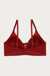 Zivame Padded Non Wired Medium Coverage T-Shirt Bra - Sundried Tomato — thumbnail 8