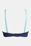 Zivame Padded Non Wired 3/4th Coverage T-Shirt Bra - Blue Depth — thumbnail 6