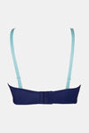 Zivame Padded Wired 3/4th Coverage Strapless Bra - Blue Depth — thumbnail 7