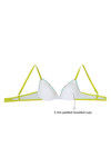 Zivame Padded Wired Medium Coverage Bra - Blue Abstract Print — thumbnail 7