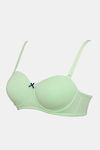 Zivame Modern Grounds Padded Wired 3/4th Coverage Strapless Bra - Paradise Green — thumbnail 8