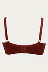Zivame Single Layered Wired 3/4th Coverage Sag Lift Bra - Sundried Tomato — thumbnail 6