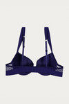 Zivame Push Up Wired Medium Coverage Bra-Navy — thumbnail 8