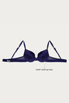 Zivame Push Up Wired Medium Coverage Bra-Navy — thumbnail 9