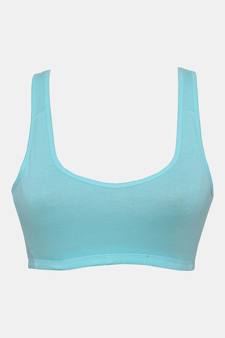 Zivame Double Layered Non Wired 3/4th Coverage Reversible T-Shirt Bra - Aqua Black — image 14