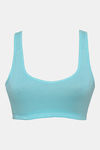 Zivame Double Layered Non Wired 3/4th Coverage Reversible T-Shirt Bra - Aqua Black — thumbnail 14