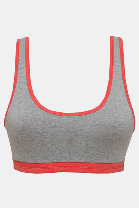 Zivame Double Layered Non Wired 3/4th Coverage Reversible T-Shirt Bra - Peach Grey — image 14