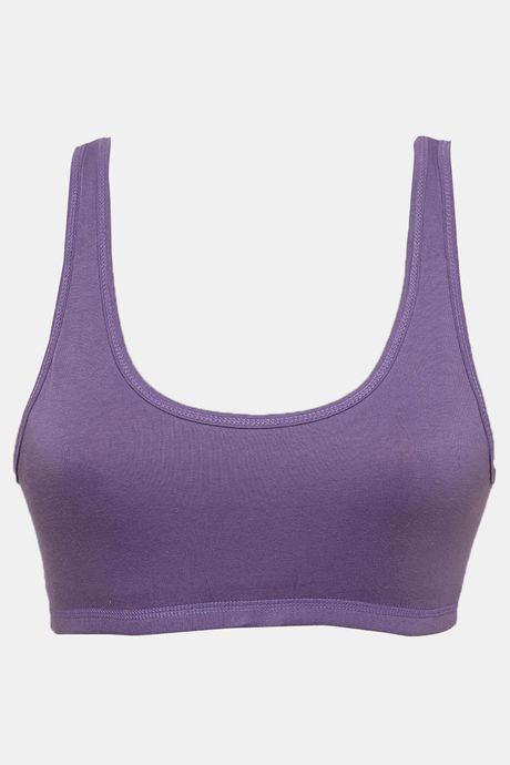 Zivame Double Layered Non Wired 3/4th Coverage Reversible T-Shirt Bra - Peach Purple — image 14