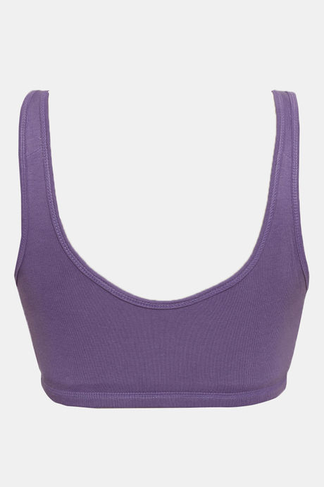 Zivame Double Layered Non Wired 3/4th Coverage Reversible T-Shirt Bra - Peach Purple — image 15