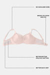 Zivame True Curv Double Layered Wired Full Coverage Super Support Bra - Impatience Pink — thumbnail 6