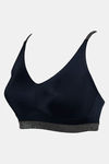 Zivame Shine & Shimmer Double Layered Non Wired 3/4th Coverage T-Shirt Bra - Anthracite — thumbnail 7
