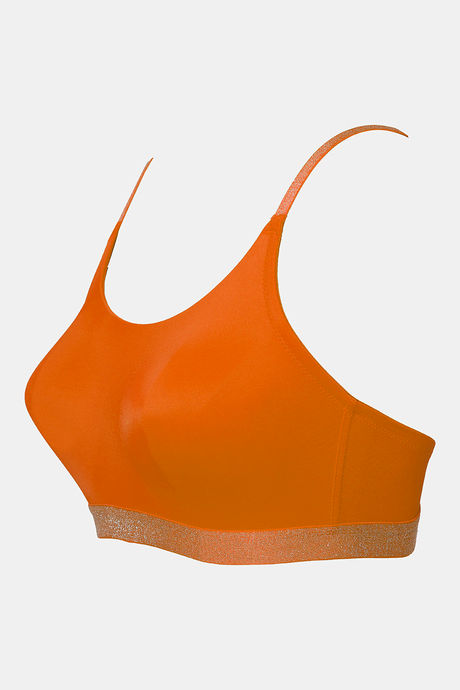 Zivame Shine & Shimmer Double Layered Non Wired Full Coverage T-Shirt Bra - Autumn Maple — image 7