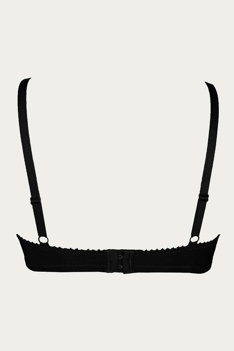 Zivame Flirty Pop Padded Wired Medium Coverage T-Shirt Bra - Black — image 7