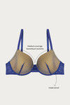 Zivame Flirty Pop Padded Wired Medium Coverage Bra-Dandelion — thumbnail 7