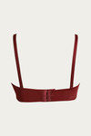 Zivame Padded Wired Medium Coverage Strapless Bra - Zinfandel — thumbnail 9