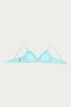 Zivame Padded Non Wired 3/4th Coverage T-Shirt Bra - Aruba Blue — thumbnail 9