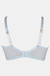 Zivame True Curv Double Layered Non Wired Full Coverage Super Support Bra - Brunerra Blue — thumbnail 8