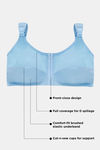 Zivame True Curv Posture Correction Double Layered Non-Wired Full Coverage Super Support Bra - Little Boy Blue — thumbnail 6
