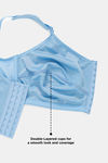 Zivame True Curv Posture Correction Double Layered Non-Wired Full Coverage Super Support Bra - Little Boy Blue — thumbnail 7