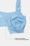 Zivame True Curv Posture Correction Double Layered Non-Wired Full Coverage Super Support Bra - Little Boy Blue — thumbnail 9