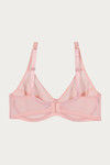Zivame Double Layered Wired 3/4th Coverage Bra - Peach — thumbnail 7