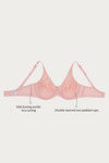 Zivame Double Layered Wired 3/4th Coverage Bra - Peach — thumbnail 8
