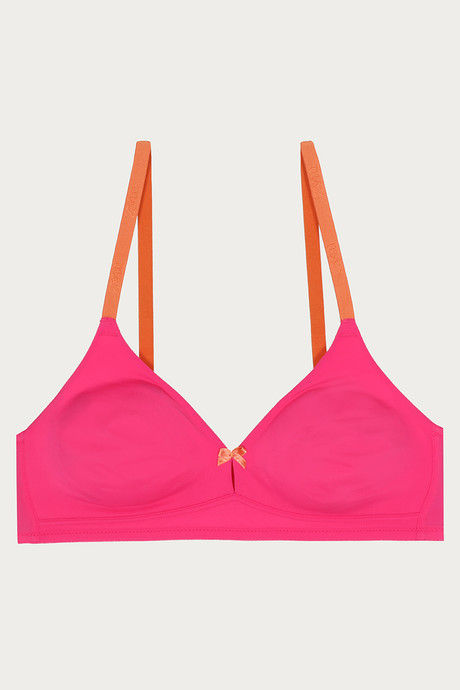 

Zivame Non Padded Wirefree Bra Pink N Skin, Pinks