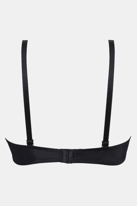 Zivame Push-Up Wired Medium Coverage T-Shirt Bra - Anthracite — image 8