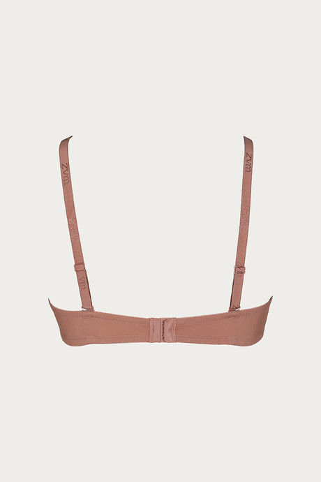 Zivame Push-Up Wired Medium Coverage T-Shirt Bra - Nutmeg — image 7