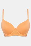 Zivame Padded Wired 3/4Th Coverage T-Shirt Bra - Cantaloupe — thumbnail 5