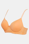 Zivame Padded Wired 3/4Th Coverage T-Shirt Bra - Cantaloupe — thumbnail 7