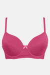Zivame Padded Wired 3/4Th Coverage T-Shirt Bra - Raspberrry Radiance — thumbnail 6