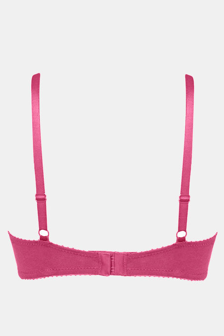 Zivame Padded Wired 3/4Th Coverage T-Shirt Bra - Raspberrry Radiance — image 7