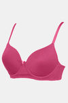 Zivame Padded Wired 3/4Th Coverage T-Shirt Bra - Raspberrry Radiance — thumbnail 8