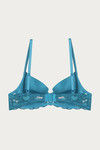 Zivame Push-Up Wired Medium Coverage Bra -  Blue — thumbnail 8