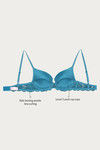 Zivame Push-Up Wired Medium Coverage Bra -  Blue — thumbnail 9