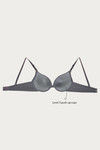 Zivame Push-Up Wired Medium Coverage Bra - Grey — thumbnail 9