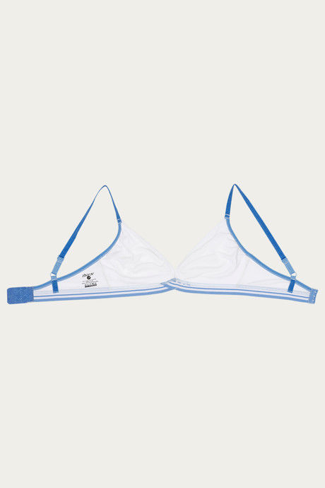 Zivame Sporty Twist Double Layered Non Wired Medium Coverage Bra - White — image 9