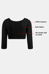 Zivame Double Layered Non Wired Full Coverage Blouse Bra With Removable Cookies - Anthracite — thumbnail 8