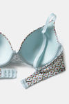 Zivame Zellij Dreams Padded Wired Medium Coverage T-Shirt Bra - Plume — thumbnail 5