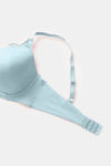 Zivame Marshmallow Padded Wired 3/4Th Coverage T-Shirt - Plume — thumbnail 8