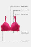 Zivame Marshmallow Padded Non Wired 3/4Th Coverage T-Shirt Bra - Jazzy — thumbnail 6