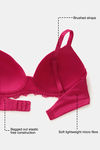 Zivame Marshmallow Padded Non Wired 3/4Th Coverage T-Shirt Bra - Jazzy — thumbnail 7