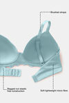 Zivame Marshmallow Padded Non Wired 3/4Th Coverage T-Shirt Bra - Plume — thumbnail 7