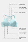 Zivame Marshmallow Padded Non Wired 3/4Th Coverage T-Shirt Bra - Plume — thumbnail 6